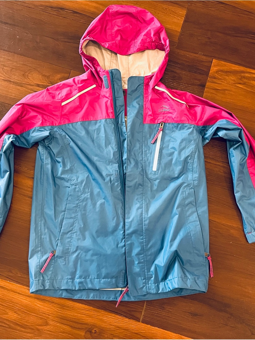L.L. Bean Trail Model Kids Rain Jacket - 10-12
